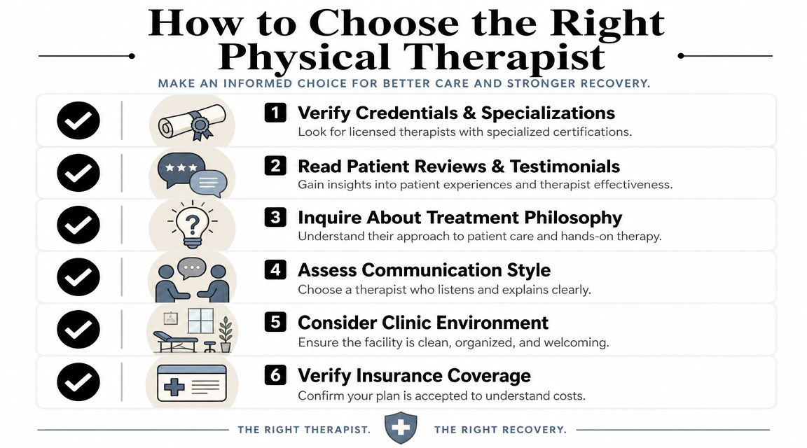 How to Choose the Right Physical Therapist